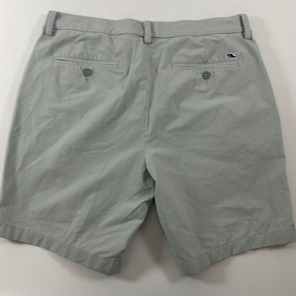 Vineyard Vines Performance Shorts Men 32 Green Grey Stretch Golf Chino Lot of 2 - Picture 11 of 16